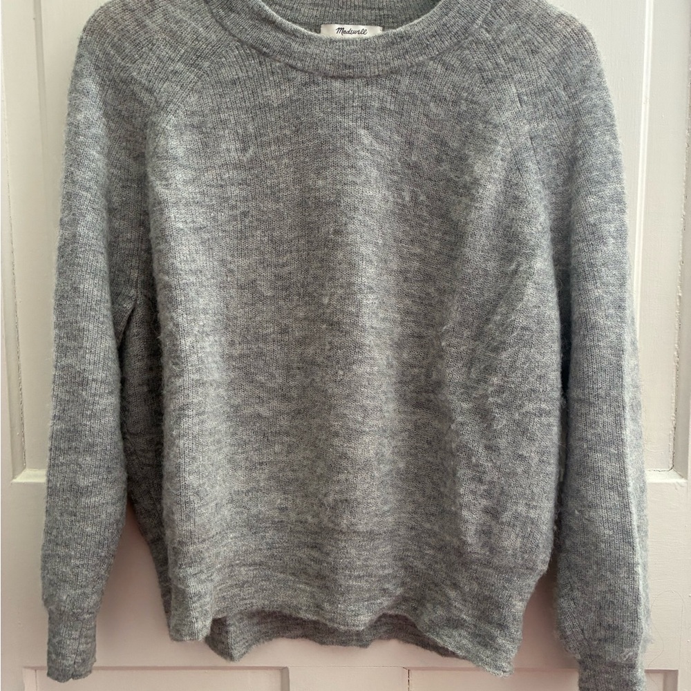Madewell Heather Gray Women’s Alpaca Sweatshirt